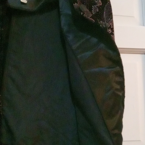 Norton McNaughton Vintage Sparkly Evening Jacket Size 8 - Picture 8 of 10